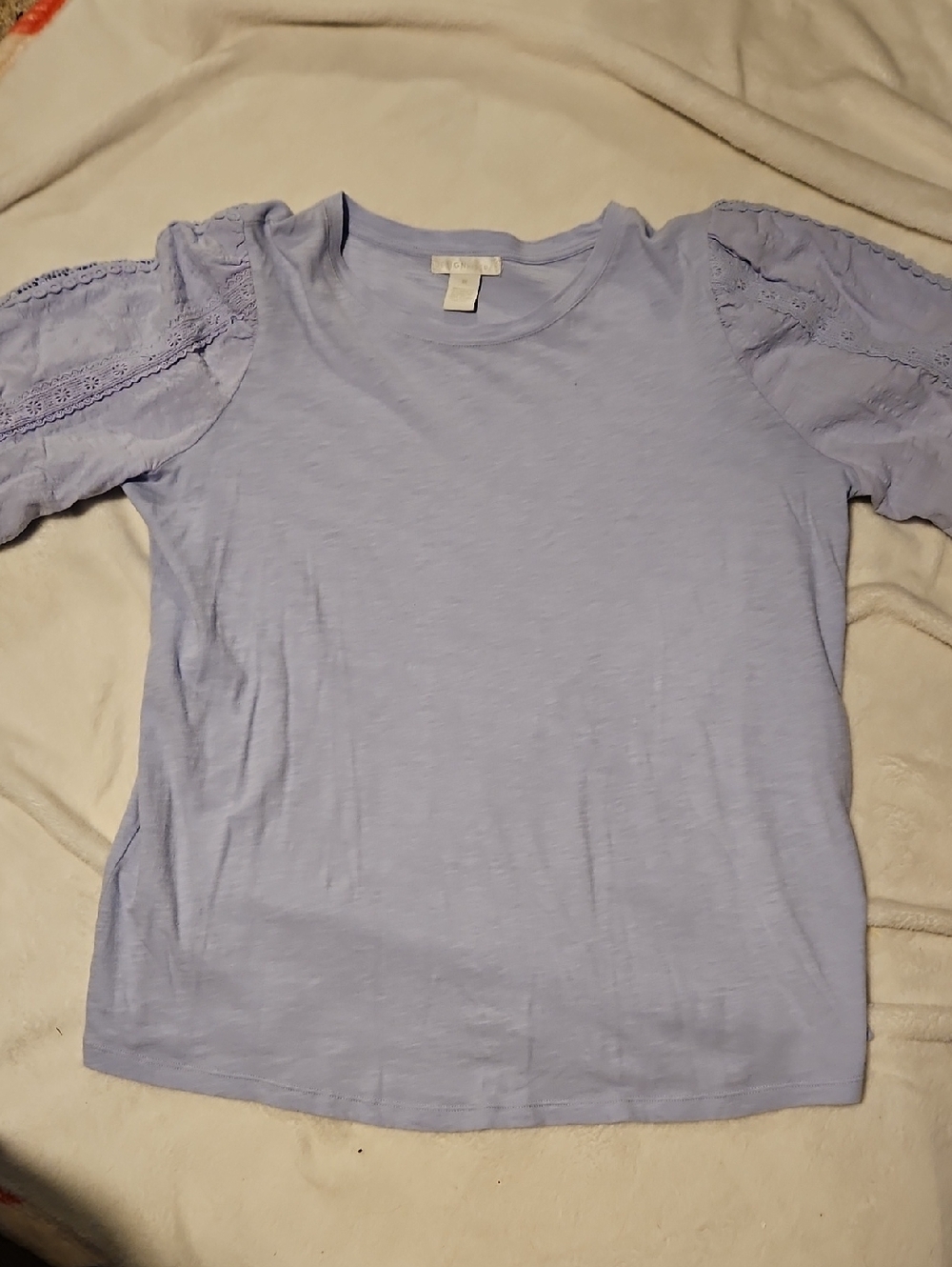 Design History Lavender Crewneck Tee